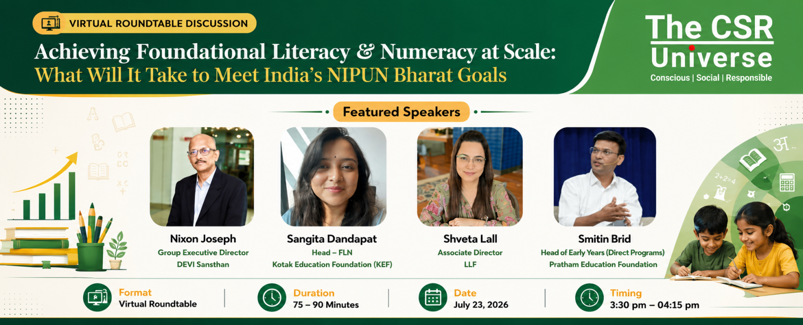 Achieving Foundational Literacy & Numeracy at Scale 