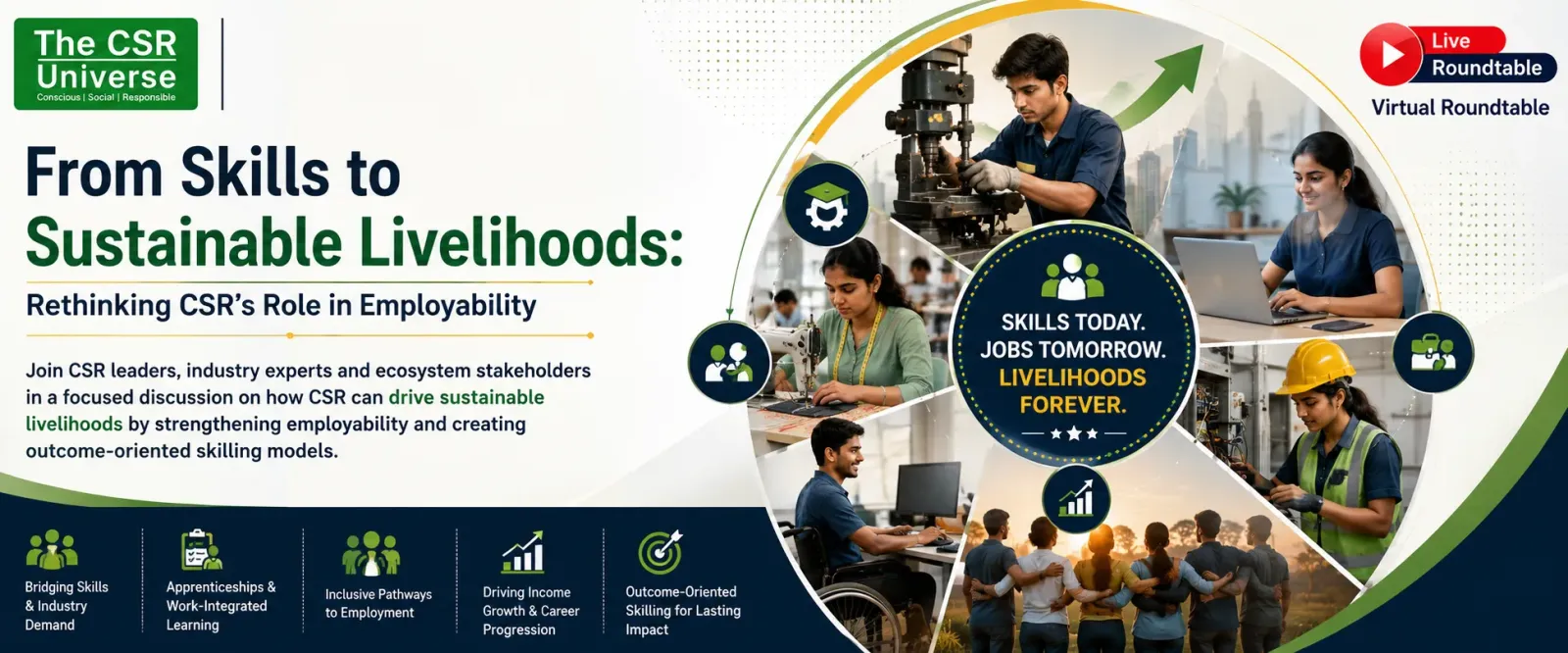 From Skills to Sustainable Livelihoods: How CSR Can Transform Employability in India