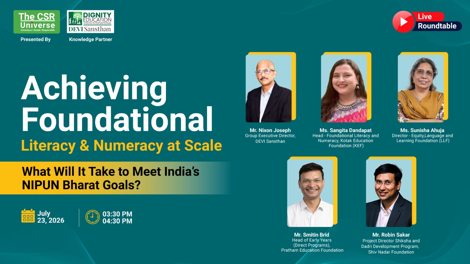 Achieving Foundational Literacy & Numeracy (FLN) / NIPUN Bharat Goals