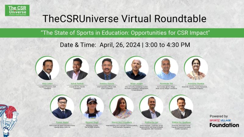 Roundtable - The State of Sports in Education: Opportunities for CSR Impact